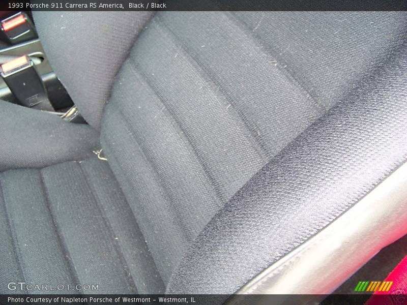 Black / Black 1993 Porsche 911 Carrera RS America