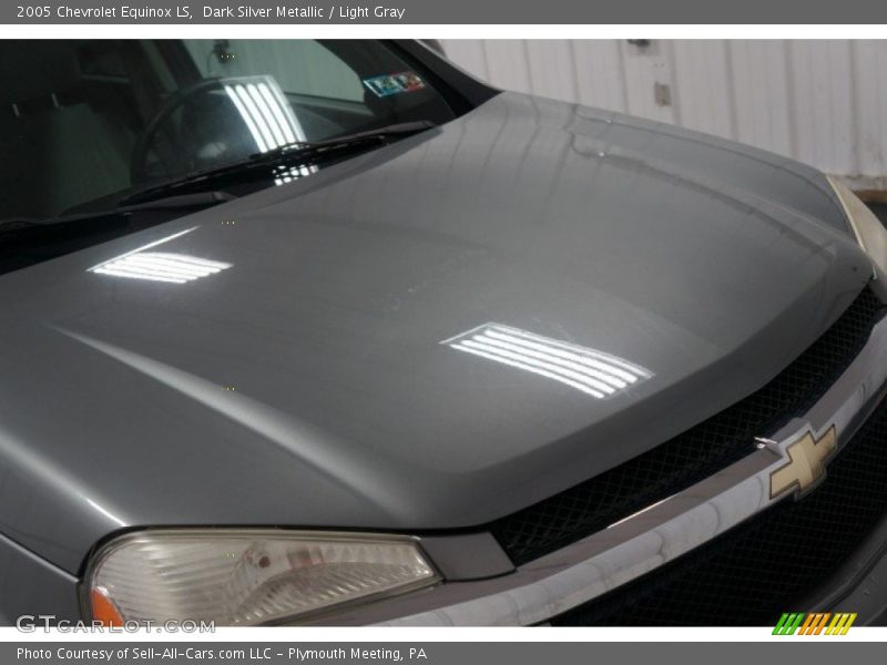 Dark Silver Metallic / Light Gray 2005 Chevrolet Equinox LS