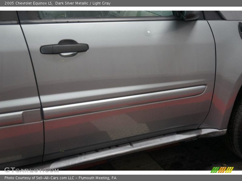 Dark Silver Metallic / Light Gray 2005 Chevrolet Equinox LS