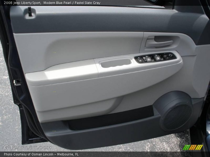 Modern Blue Pearl / Pastel Slate Gray 2008 Jeep Liberty Sport