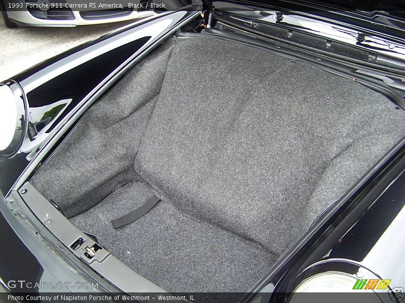 Black / Black 1993 Porsche 911 Carrera RS America