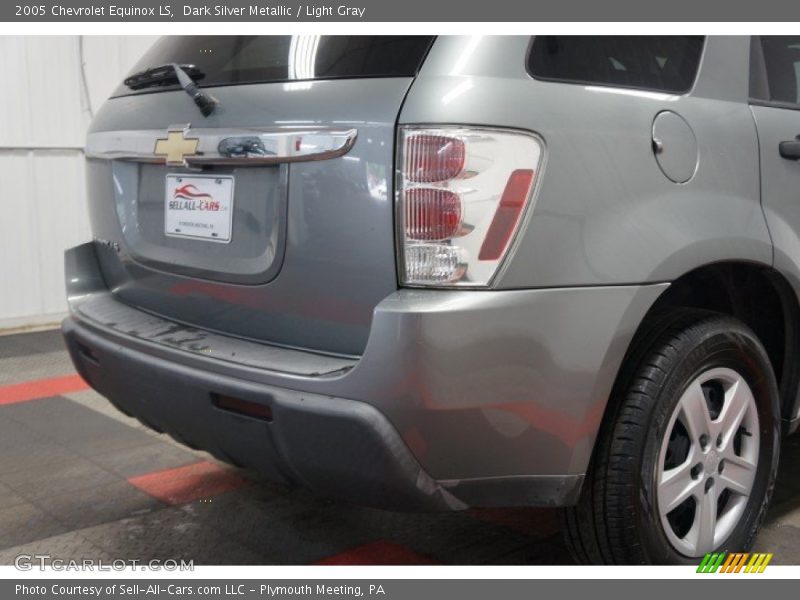 Dark Silver Metallic / Light Gray 2005 Chevrolet Equinox LS