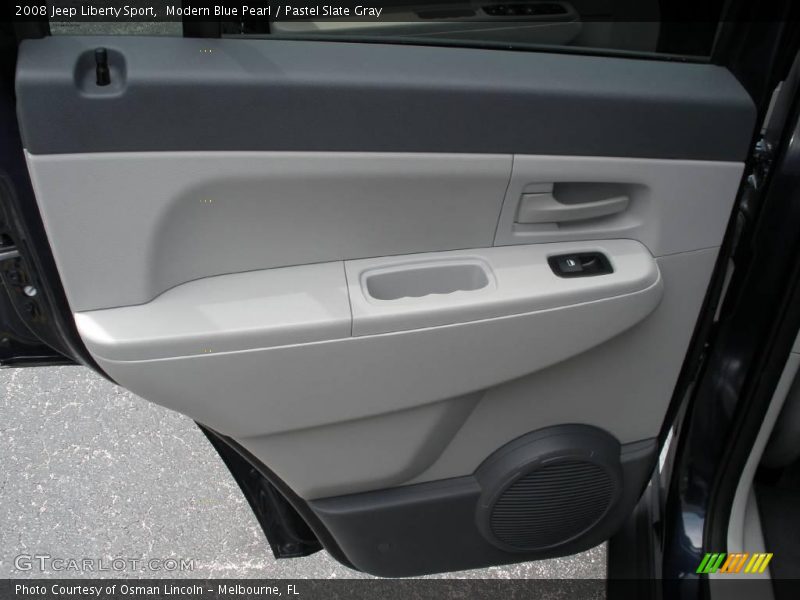 Modern Blue Pearl / Pastel Slate Gray 2008 Jeep Liberty Sport