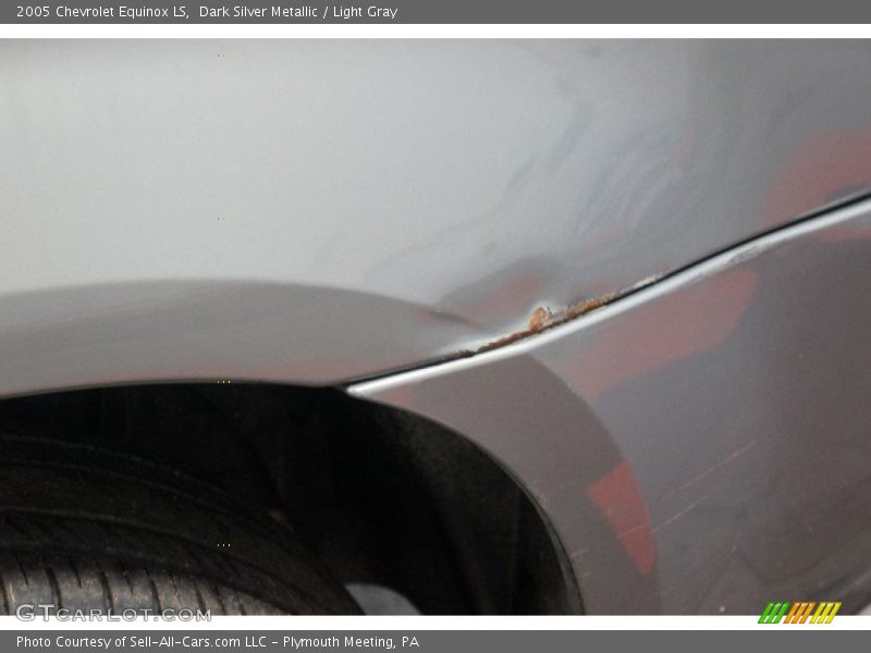Dark Silver Metallic / Light Gray 2005 Chevrolet Equinox LS