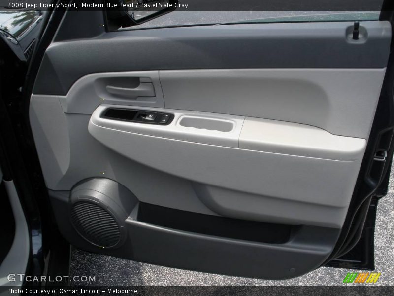 Modern Blue Pearl / Pastel Slate Gray 2008 Jeep Liberty Sport