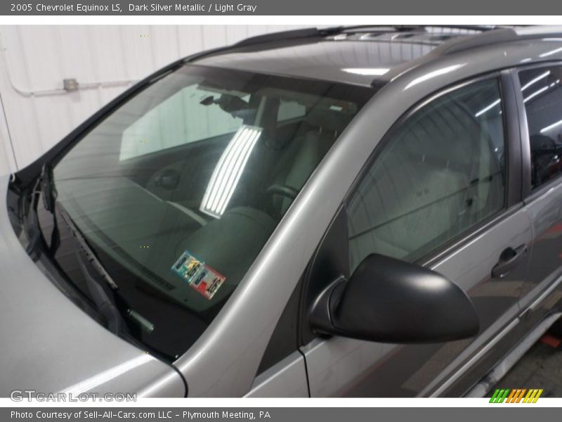 Dark Silver Metallic / Light Gray 2005 Chevrolet Equinox LS