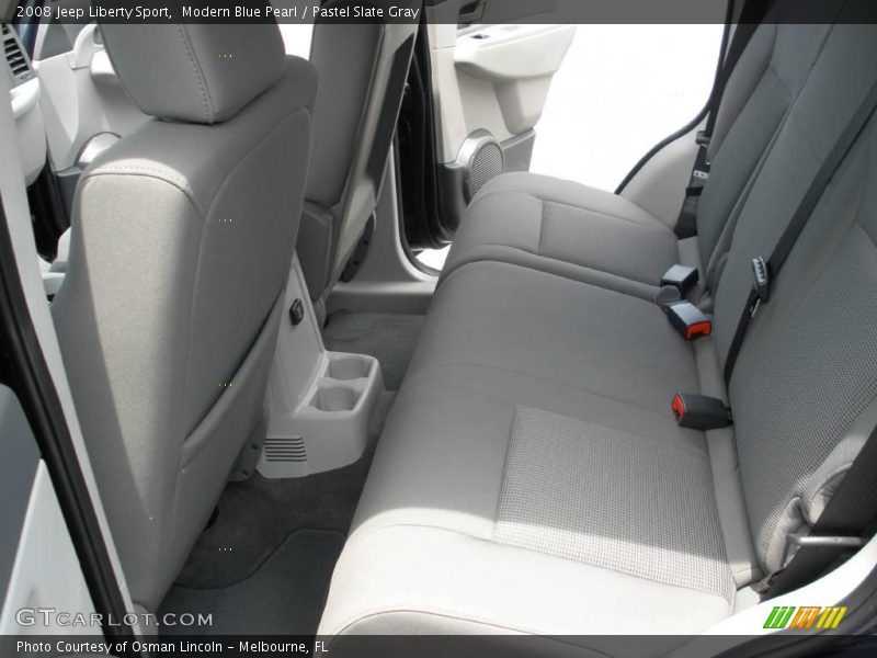 Modern Blue Pearl / Pastel Slate Gray 2008 Jeep Liberty Sport
