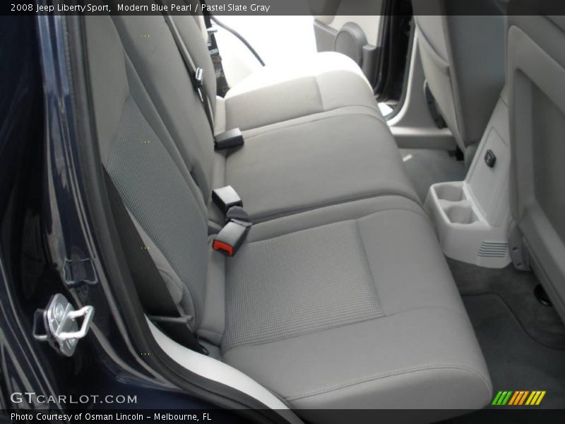 Modern Blue Pearl / Pastel Slate Gray 2008 Jeep Liberty Sport