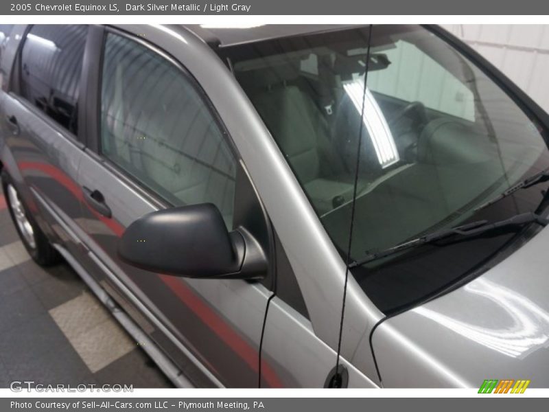 Dark Silver Metallic / Light Gray 2005 Chevrolet Equinox LS