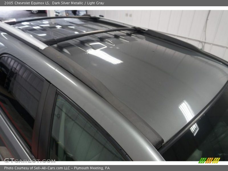 Dark Silver Metallic / Light Gray 2005 Chevrolet Equinox LS