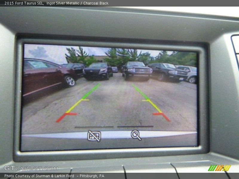 Ingot Silver Metallic / Charcoal Black 2015 Ford Taurus SEL