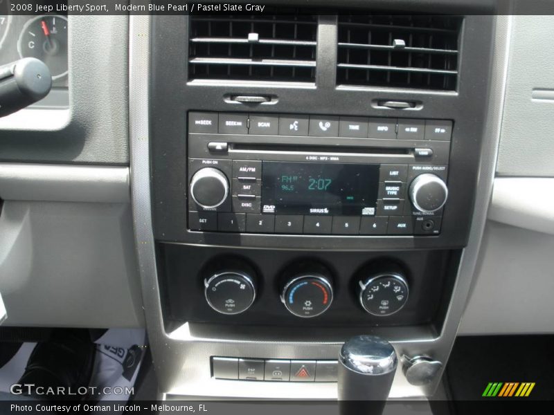 Modern Blue Pearl / Pastel Slate Gray 2008 Jeep Liberty Sport