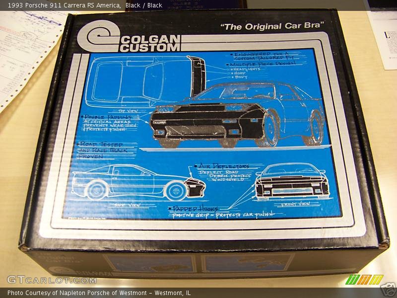 Black / Black 1993 Porsche 911 Carrera RS America