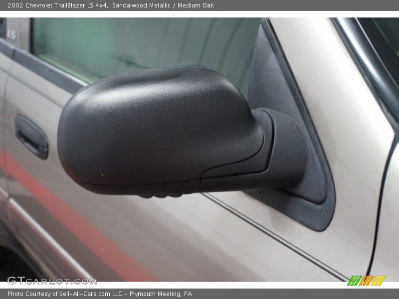 Sandalwood Metallic / Medium Oak 2002 Chevrolet TrailBlazer LS 4x4