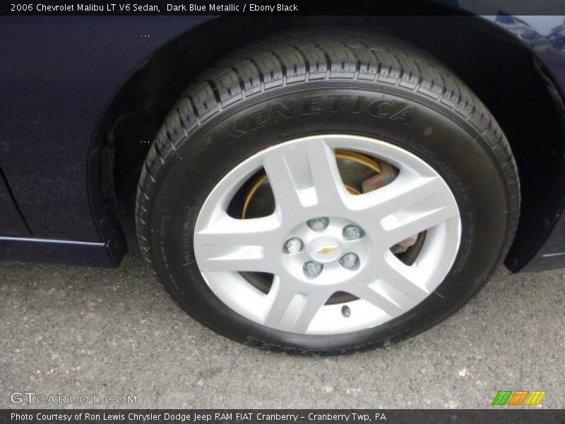 Dark Blue Metallic / Ebony Black 2006 Chevrolet Malibu LT V6 Sedan