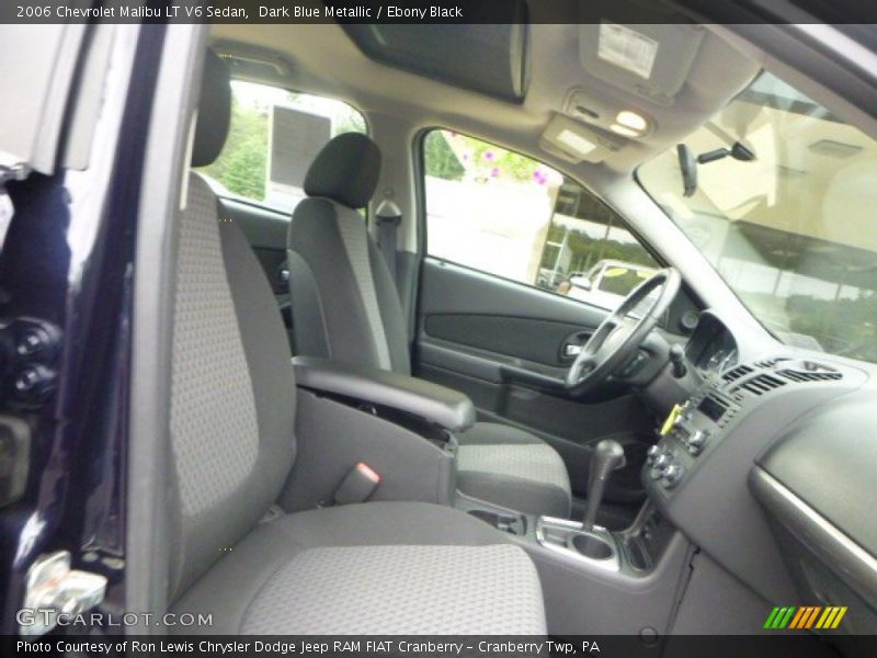 Dark Blue Metallic / Ebony Black 2006 Chevrolet Malibu LT V6 Sedan
