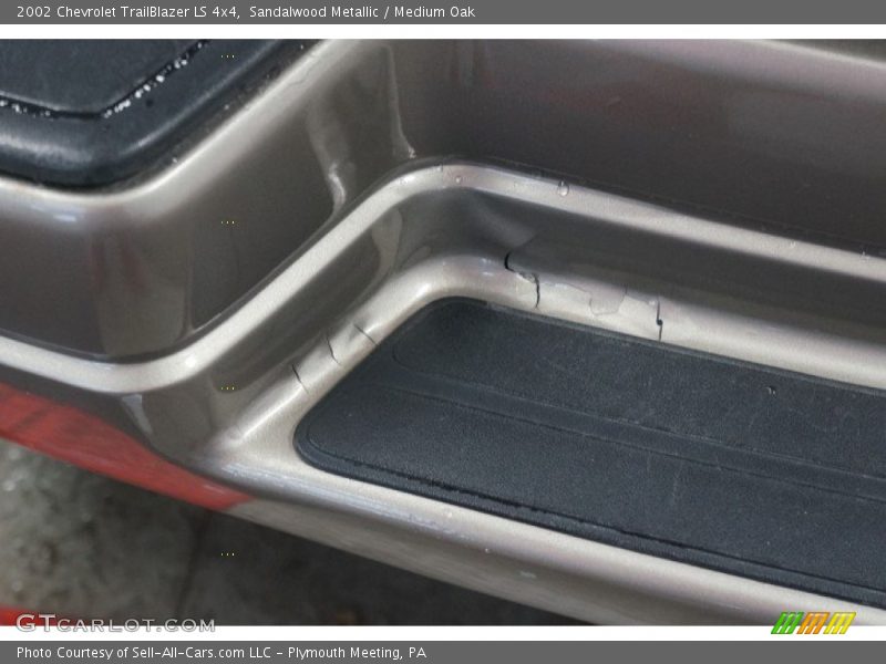 Sandalwood Metallic / Medium Oak 2002 Chevrolet TrailBlazer LS 4x4