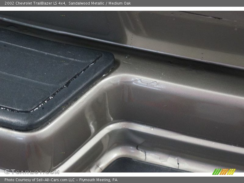 Sandalwood Metallic / Medium Oak 2002 Chevrolet TrailBlazer LS 4x4