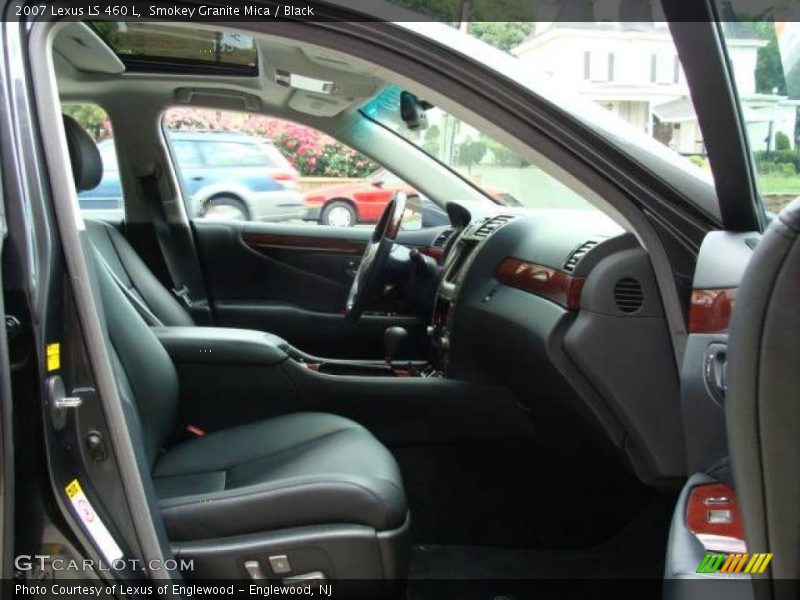 Smokey Granite Mica / Black 2007 Lexus LS 460 L