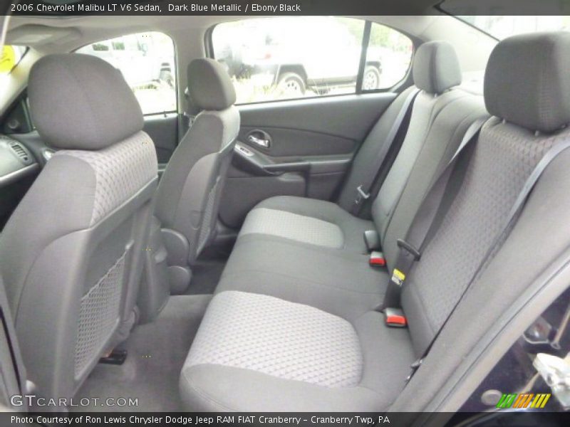 Dark Blue Metallic / Ebony Black 2006 Chevrolet Malibu LT V6 Sedan