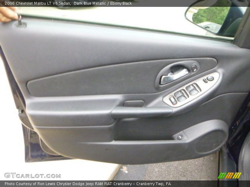 Dark Blue Metallic / Ebony Black 2006 Chevrolet Malibu LT V6 Sedan