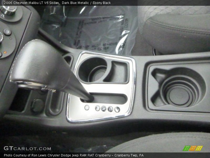 Dark Blue Metallic / Ebony Black 2006 Chevrolet Malibu LT V6 Sedan