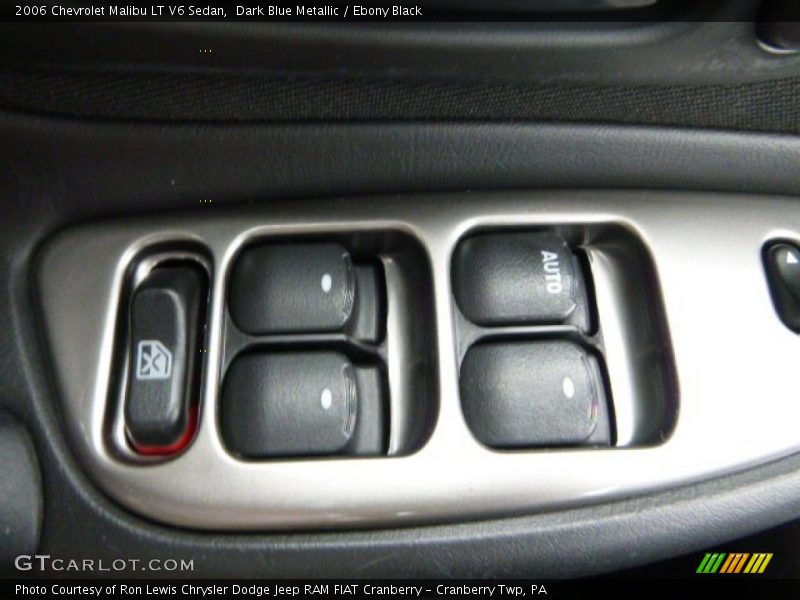 Dark Blue Metallic / Ebony Black 2006 Chevrolet Malibu LT V6 Sedan