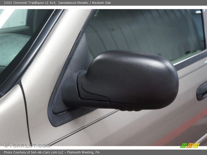 Sandalwood Metallic / Medium Oak 2002 Chevrolet TrailBlazer LS 4x4
