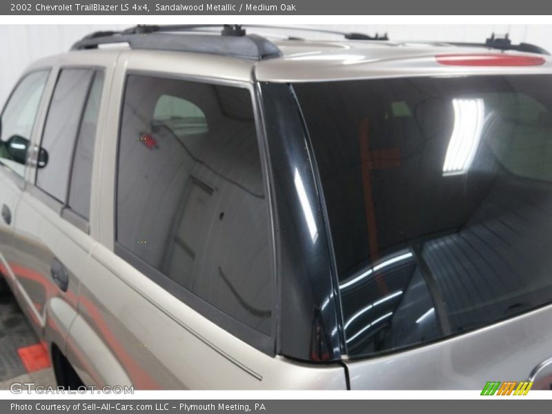 Sandalwood Metallic / Medium Oak 2002 Chevrolet TrailBlazer LS 4x4