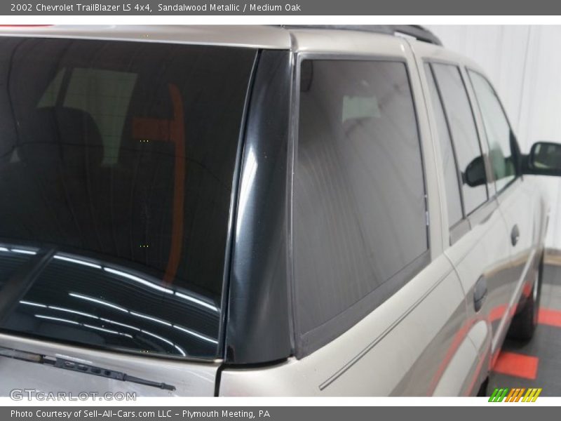 Sandalwood Metallic / Medium Oak 2002 Chevrolet TrailBlazer LS 4x4