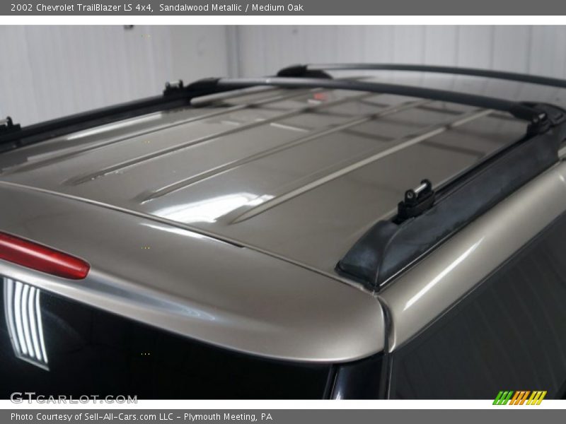 Sandalwood Metallic / Medium Oak 2002 Chevrolet TrailBlazer LS 4x4
