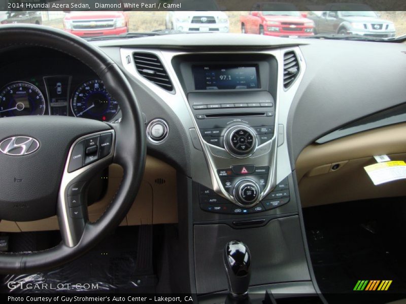 Diamond White Pearl / Camel 2014 Hyundai Azera Sedan