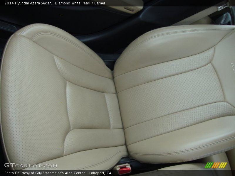 Diamond White Pearl / Camel 2014 Hyundai Azera Sedan