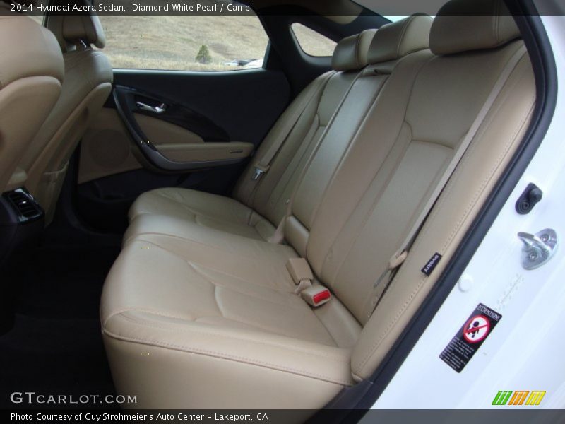 Diamond White Pearl / Camel 2014 Hyundai Azera Sedan