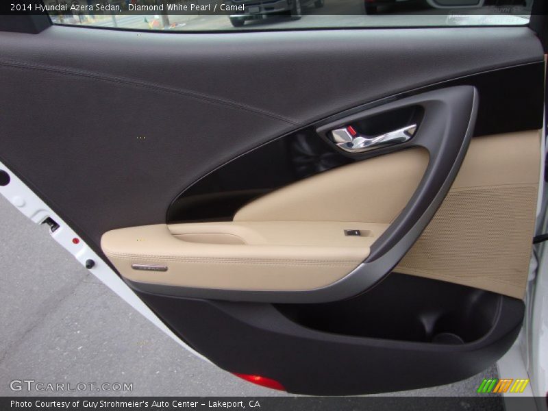 Diamond White Pearl / Camel 2014 Hyundai Azera Sedan