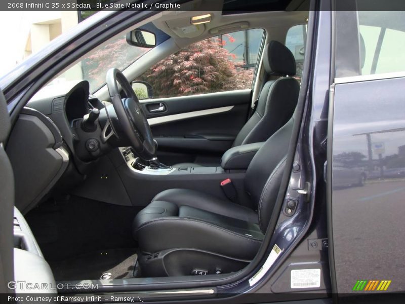 Blue Slate Metallic / Graphite 2008 Infiniti G 35 x S Sedan