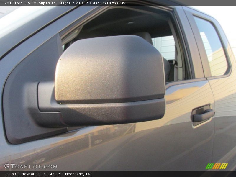 Magnetic Metallic / Medium Earth Gray 2015 Ford F150 XL SuperCab