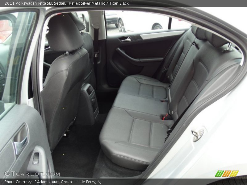Reflex Silver Metallic / Titan Black 2011 Volkswagen Jetta SEL Sedan