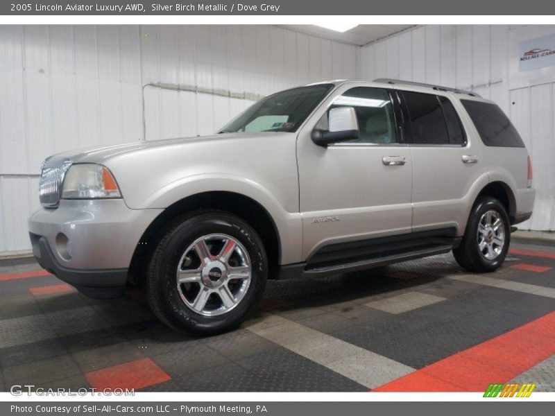 Silver Birch Metallic / Dove Grey 2005 Lincoln Aviator Luxury AWD