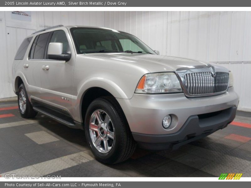 Silver Birch Metallic / Dove Grey 2005 Lincoln Aviator Luxury AWD