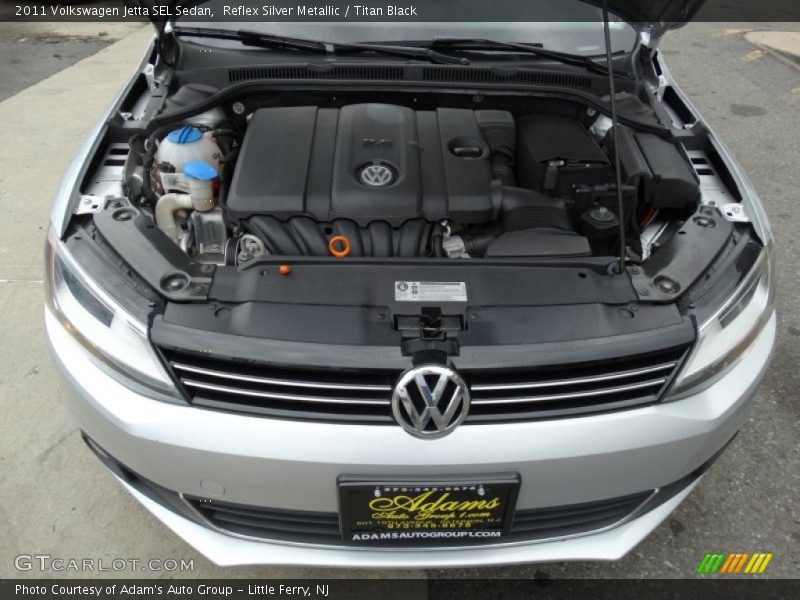 Reflex Silver Metallic / Titan Black 2011 Volkswagen Jetta SEL Sedan