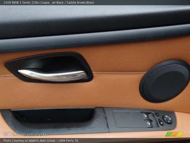 Jet Black / Saddle Brown/Black 2008 BMW 3 Series 328xi Coupe
