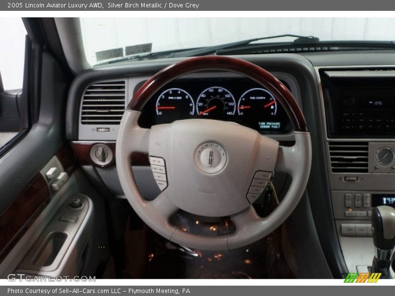 Silver Birch Metallic / Dove Grey 2005 Lincoln Aviator Luxury AWD