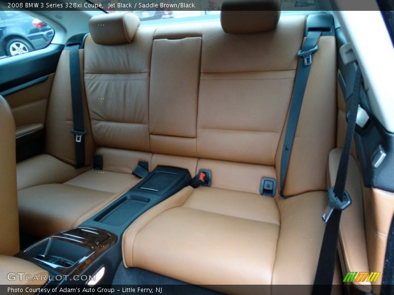 Jet Black / Saddle Brown/Black 2008 BMW 3 Series 328xi Coupe