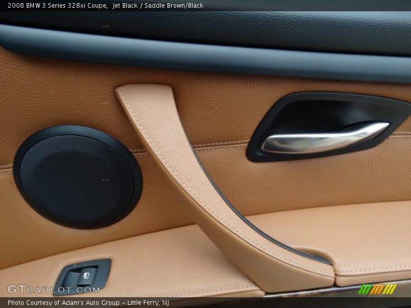 Jet Black / Saddle Brown/Black 2008 BMW 3 Series 328xi Coupe