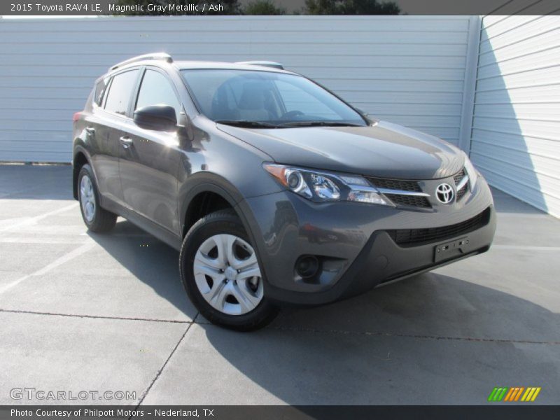 Magnetic Gray Metallic / Ash 2015 Toyota RAV4 LE
