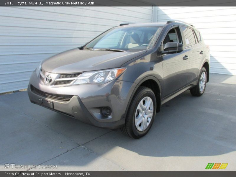 Magnetic Gray Metallic / Ash 2015 Toyota RAV4 LE