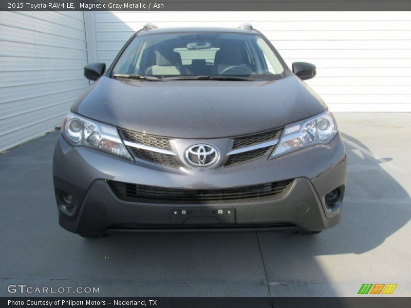 Magnetic Gray Metallic / Ash 2015 Toyota RAV4 LE