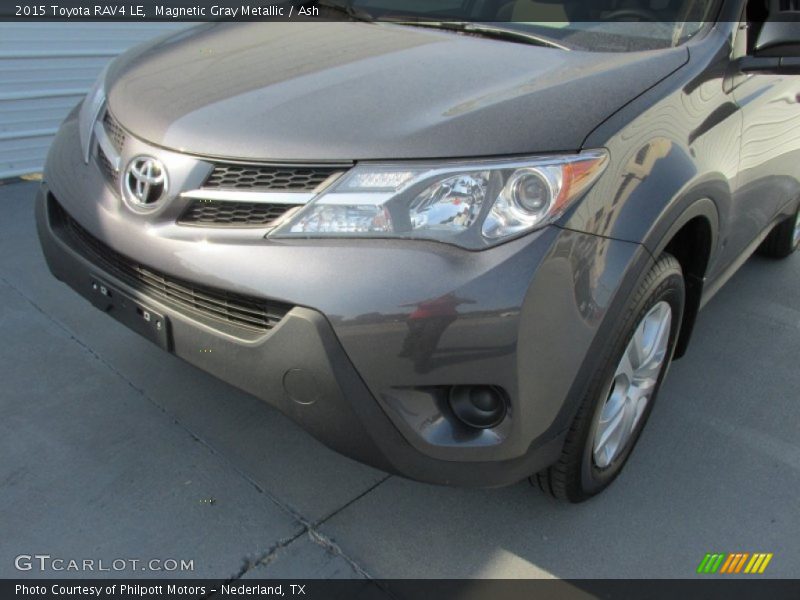 Magnetic Gray Metallic / Ash 2015 Toyota RAV4 LE