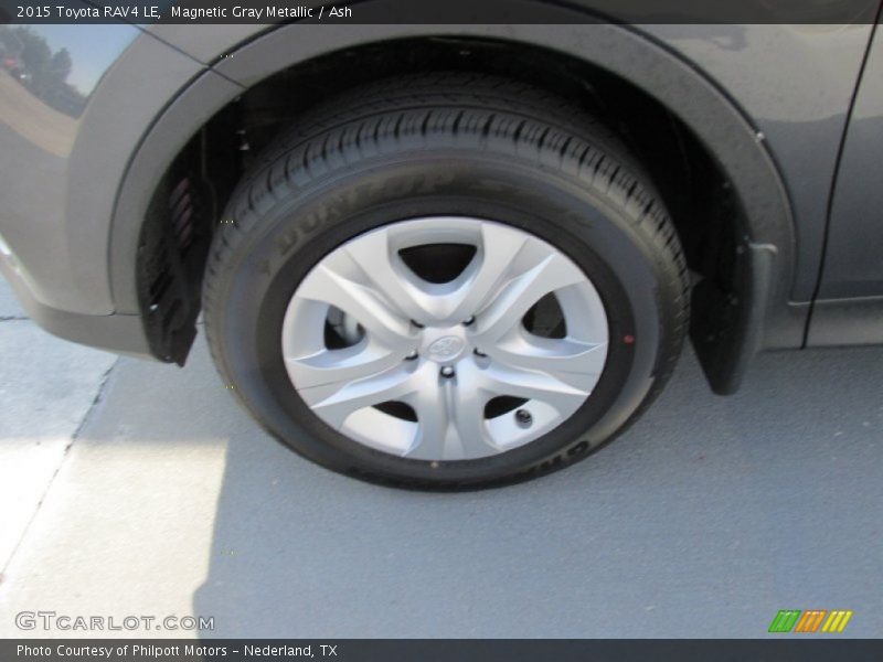 Magnetic Gray Metallic / Ash 2015 Toyota RAV4 LE